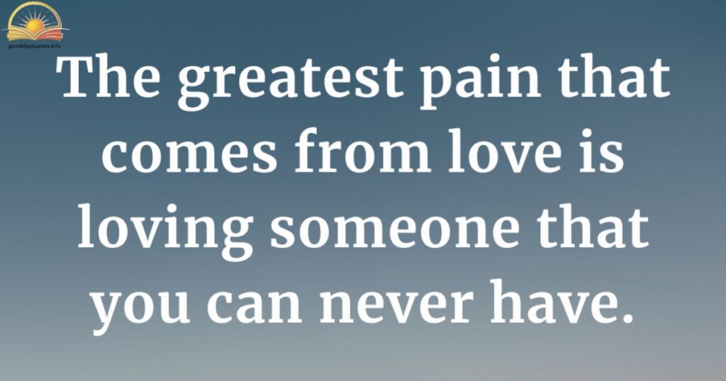 Emotional Hurt Quote for Painful Heartbreak
