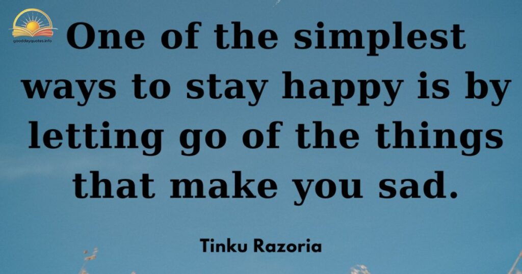 Importance and Benefits of Letting Go