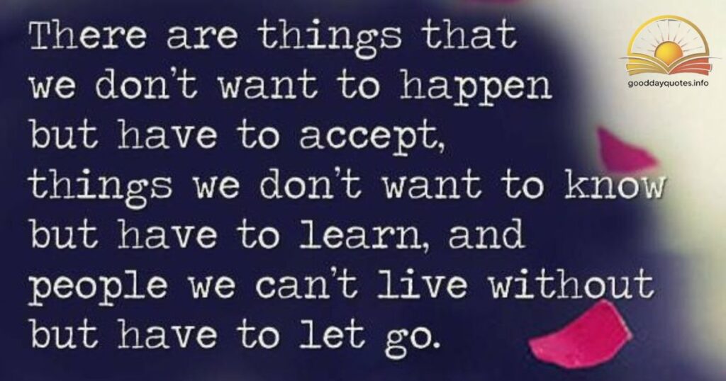 Letting Go Quotes About Relationships and Love