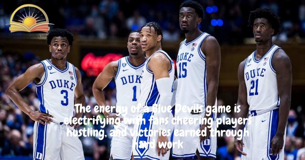 Fun and Unique Duke Blue Devils Captions for Social Media