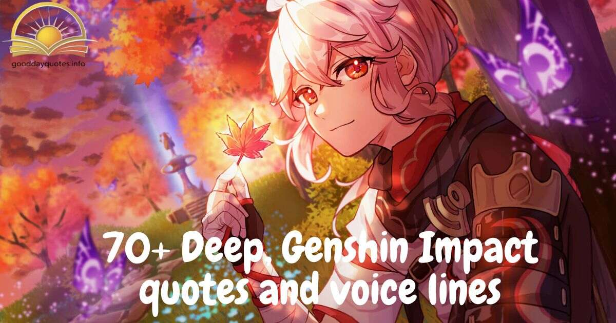 Genshin Impact quotes and voice lines