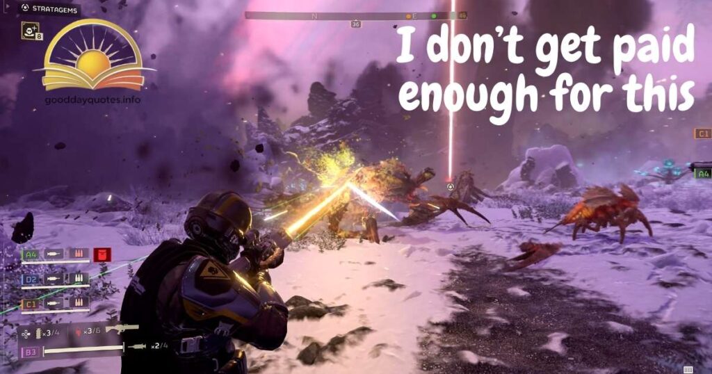 HellDivers 2 funny voice lines