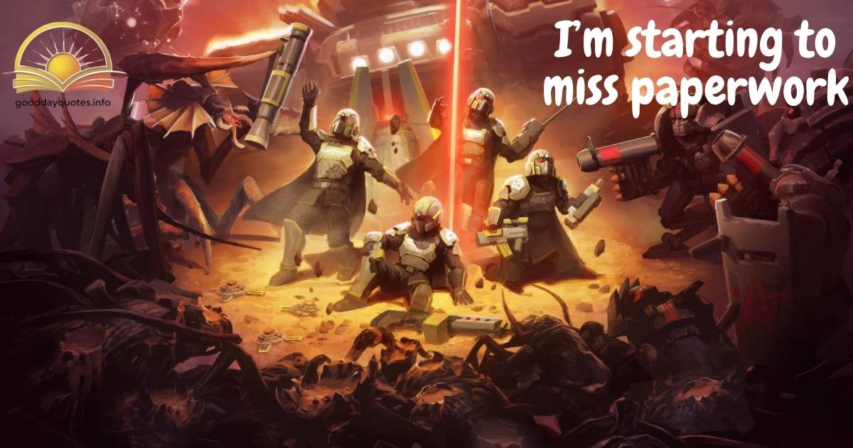 Helldivers 2 quotes
