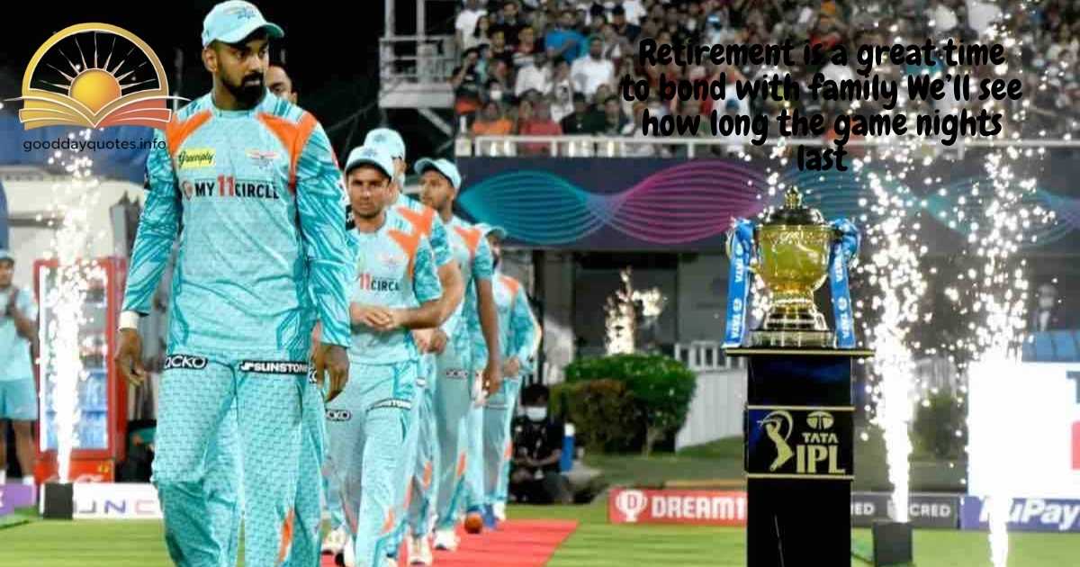 Lucknow Supergiants (LSG) won quotes