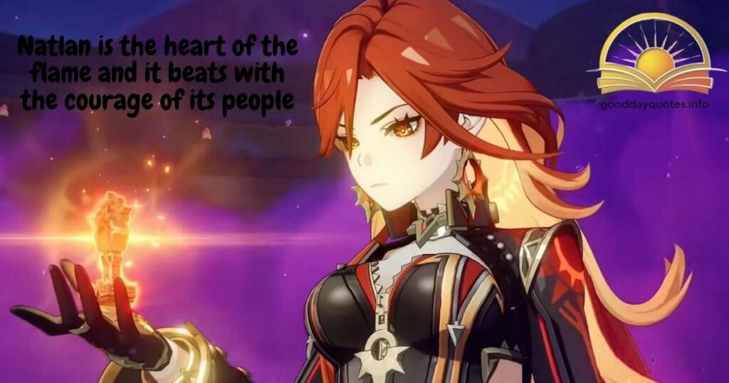Mavuika’s quotes about her nation in Genshin Impact