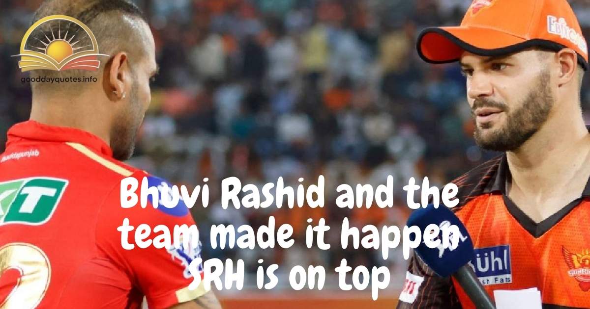 SRH won Captions and quotes