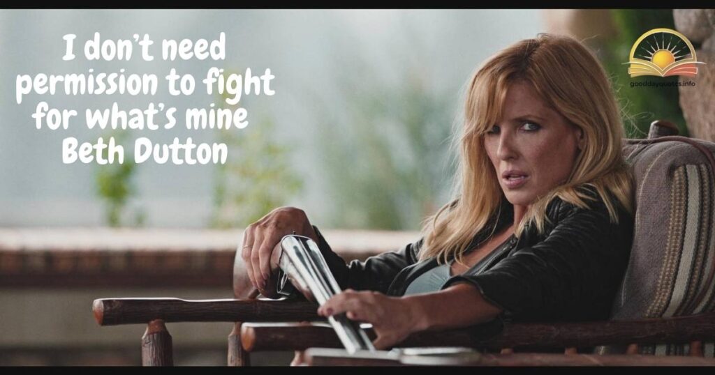 She isn’t scared of fighting