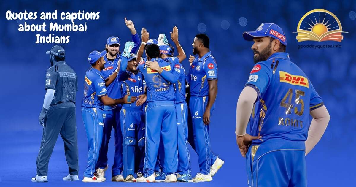 quotes and captions about Mumbai Indians