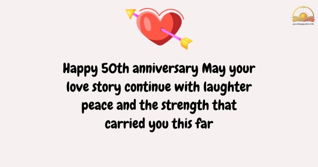 50th Anniversary Wishes